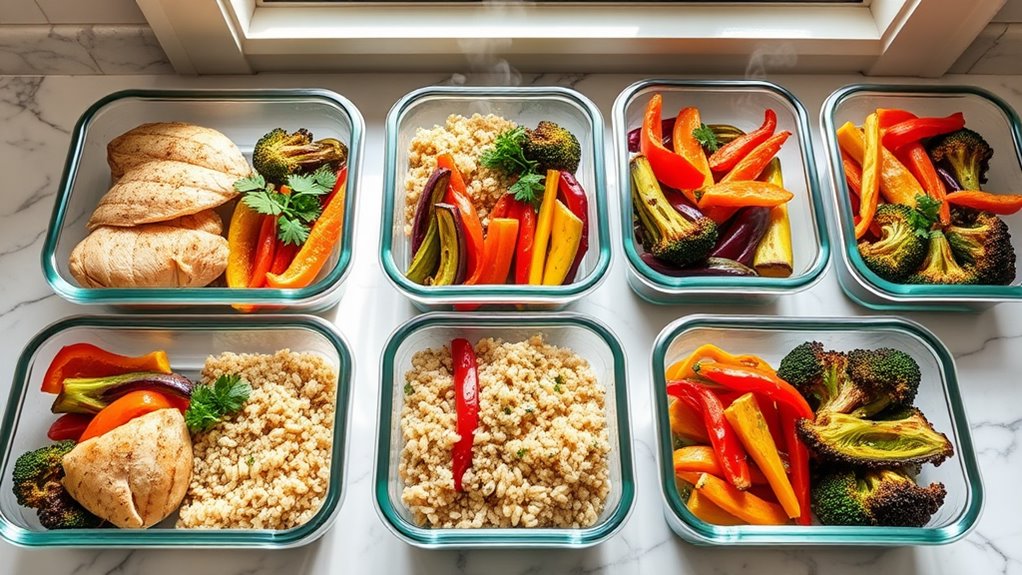 meal prep simplifies healthy eating