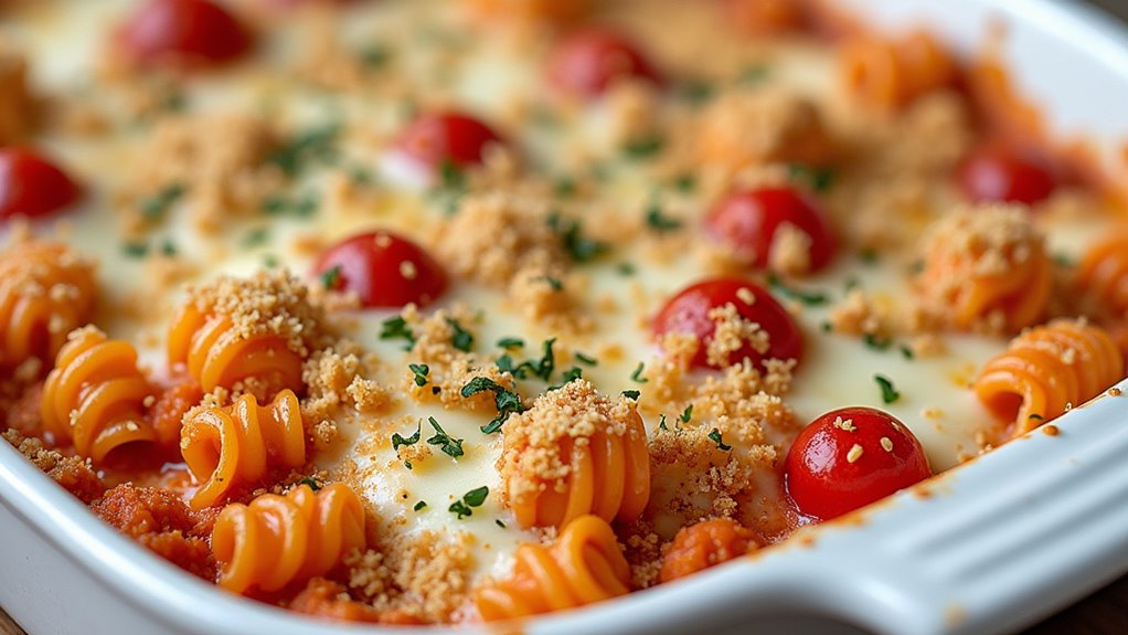 tuna and tomato bake