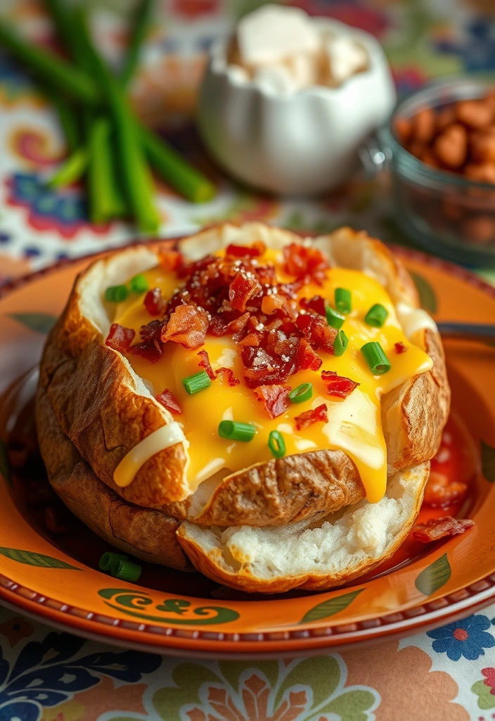 10 Affordable Comfort Foods That'll Satisfy Your Cravings Without Breaking the Bank! - 3. Loaded Baked Potatoes