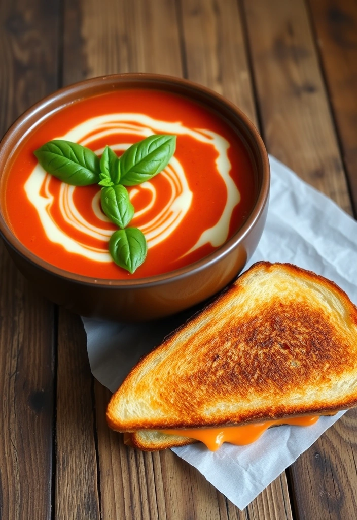 10 Affordable Comfort Foods That'll Satisfy Your Cravings Without Breaking the Bank! - 4. Creamy Tomato Soup