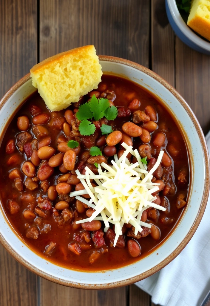 10 Affordable Comfort Foods That'll Satisfy Your Cravings Without Breaking the Bank! - 6. Beef and Bean Chili