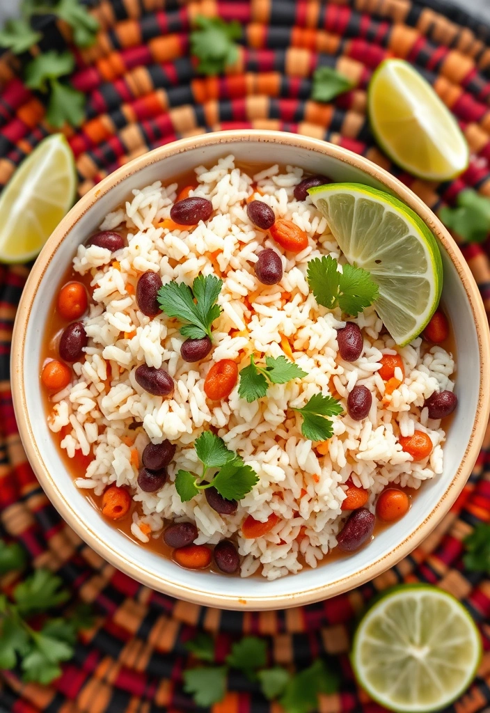 10 Affordable Comfort Foods That'll Satisfy Your Cravings Without Breaking the Bank! - 9. Rice and Beans