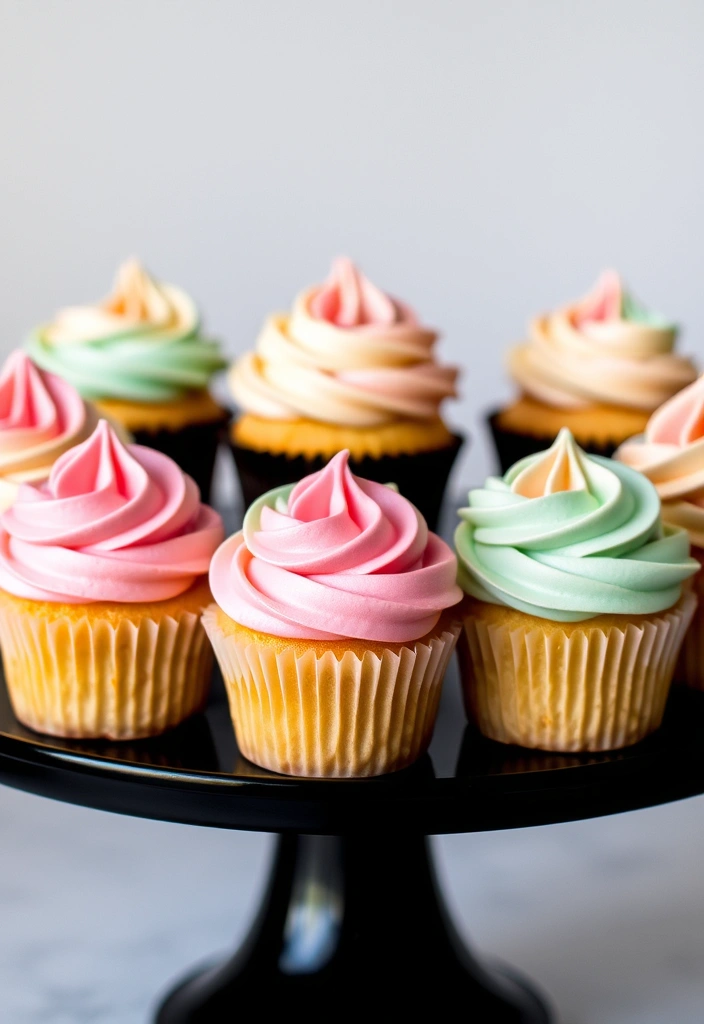 10 Creative Ways to Decorate Cupcakes Like a Pro - 7. Ombre Frosting Technique