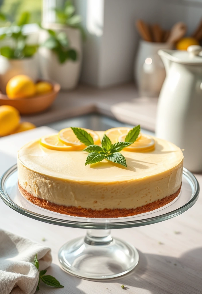 10 Decadent Cheesecake Recipes You’ll Want to Make Tonight - 4. Lemon Zest Cheesecake