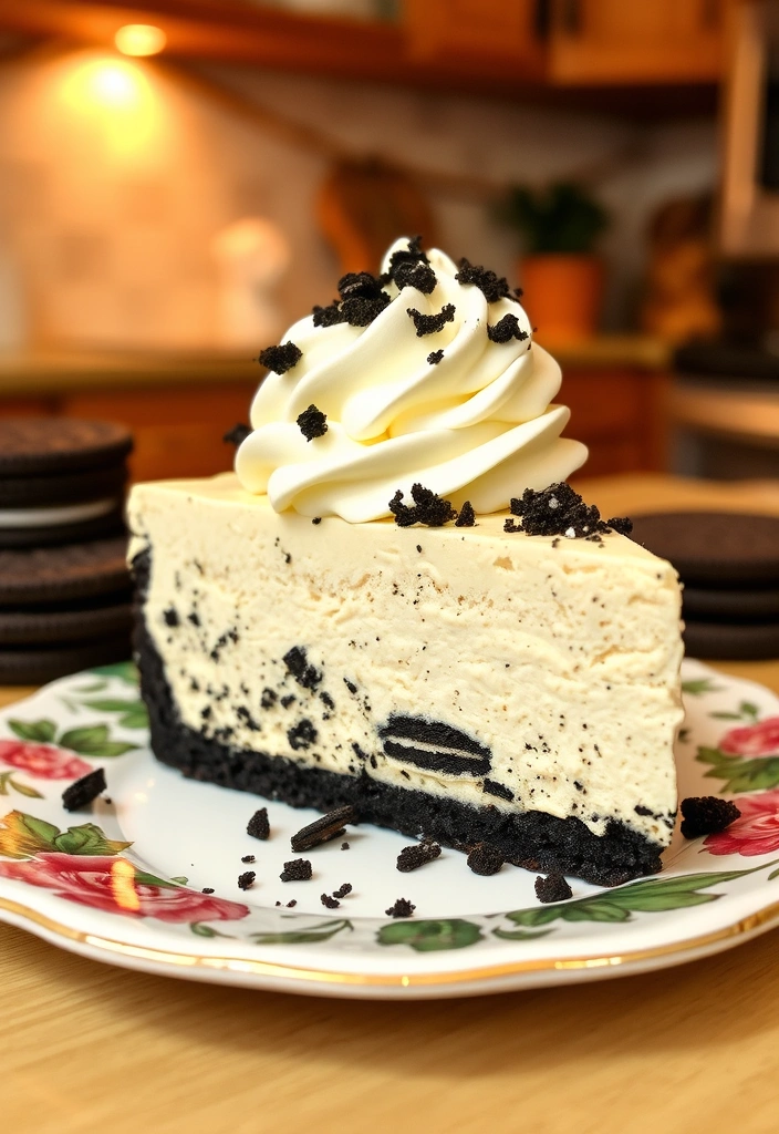 10 Decadent Cheesecake Recipes You’ll Want to Make Tonight - 6. Oreo Cheesecake