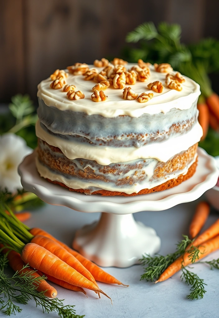 10 Decadent Layer Cakes That Are Easier Than They Look - 10. Carrot Layer Cake