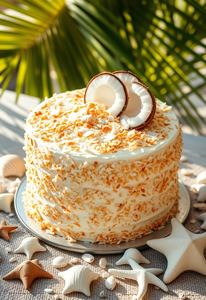 10 Decadent Layer Cakes That Are Easier Than They Look - 7. Coconut Cream Layer Cake