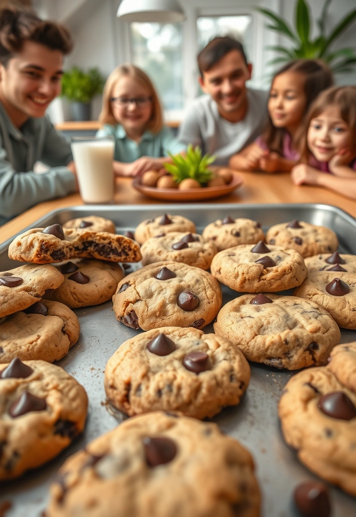 10 Dessert Recipes That Only Require One Bowl - 1. One-Bowl Chocolate Chip Cookies