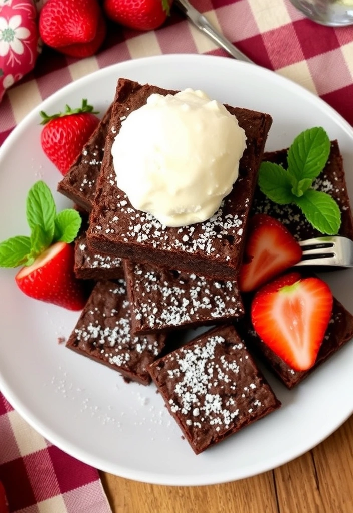 10 Dessert Recipes That Only Require One Bowl - 3. One-Bowl Brownies