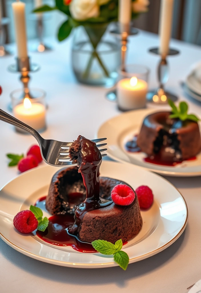 10 Dessert Recipes That Only Require One Bowl - 5. One-Bowl Chocolate Lava Cake