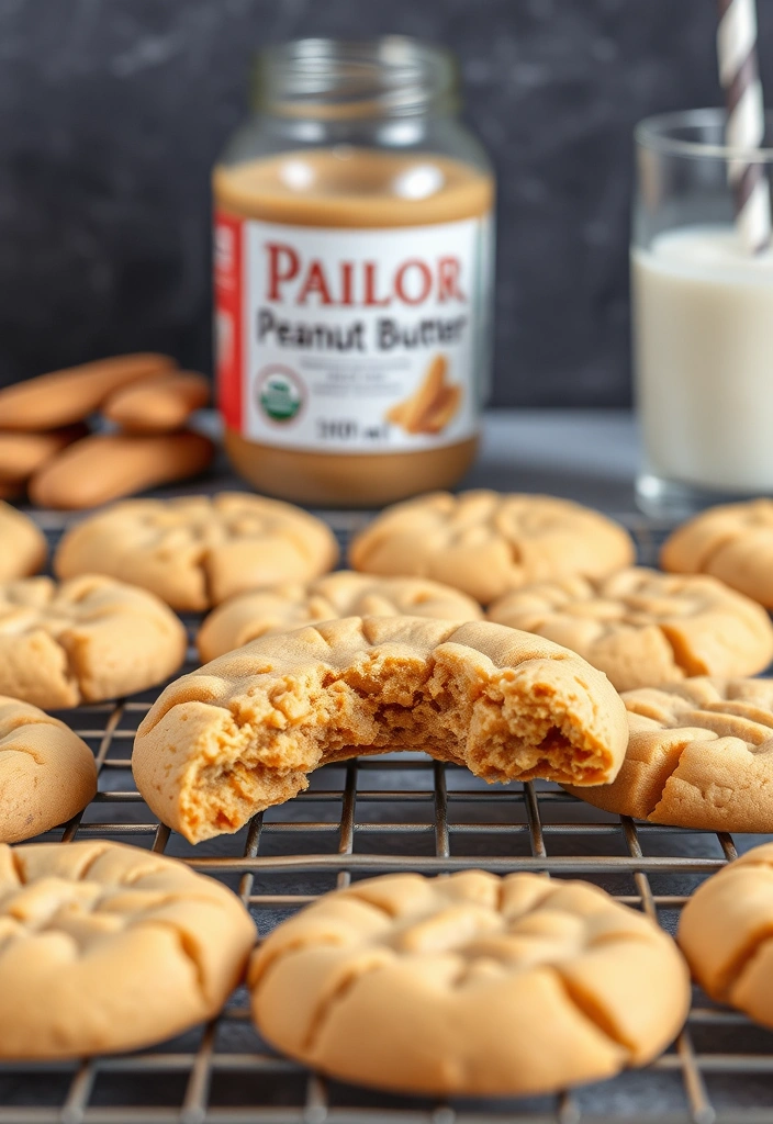 10 Dessert Recipes That Only Require One Bowl - 6. One-Bowl Peanut Butter Cookies