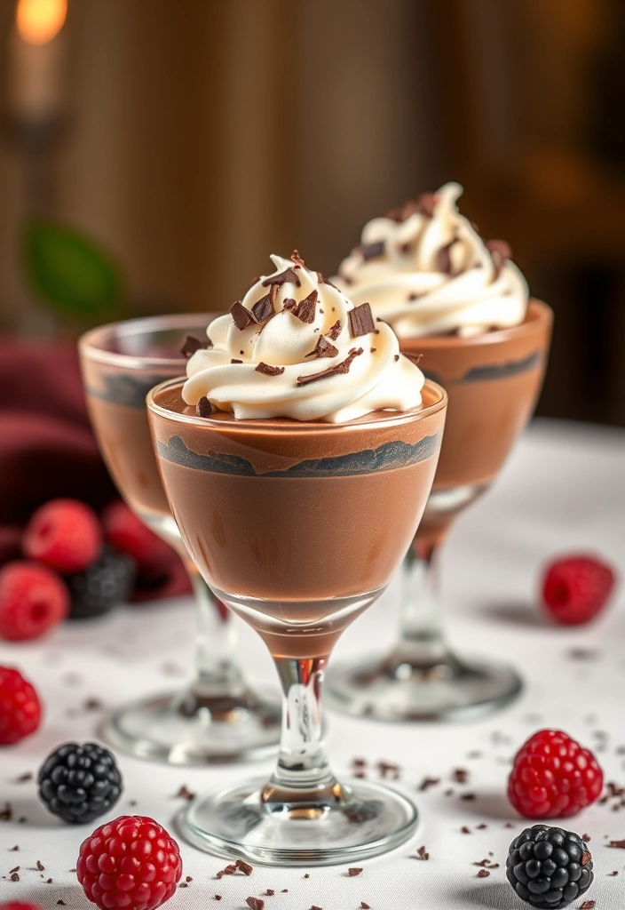 10 Dessert Recipes That Only Require One Bowl - 9. One-Bowl Chocolate Mousse