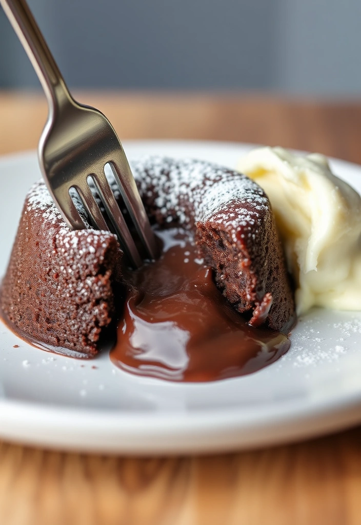 10 Desserts That Will Impress Your Guests - 1. Chocolate Lava Cakes