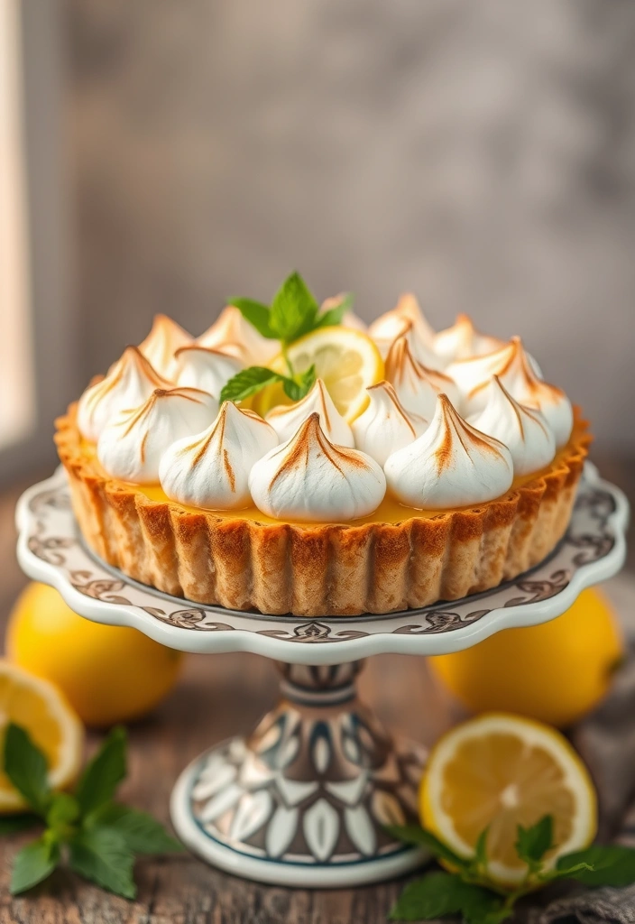 10 Desserts That Will Impress Your Guests - 6. Lemon Tart with Meringue