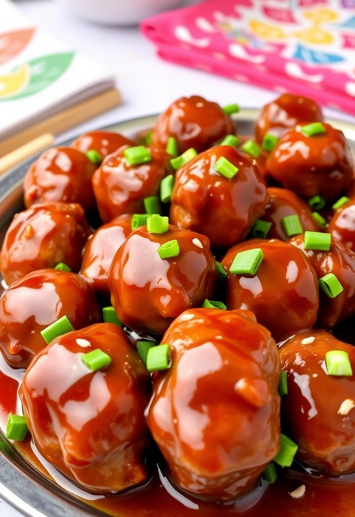 10-Minute Appetizers for Last-Minute Guests - 10. Sweet and Spicy Meatballs