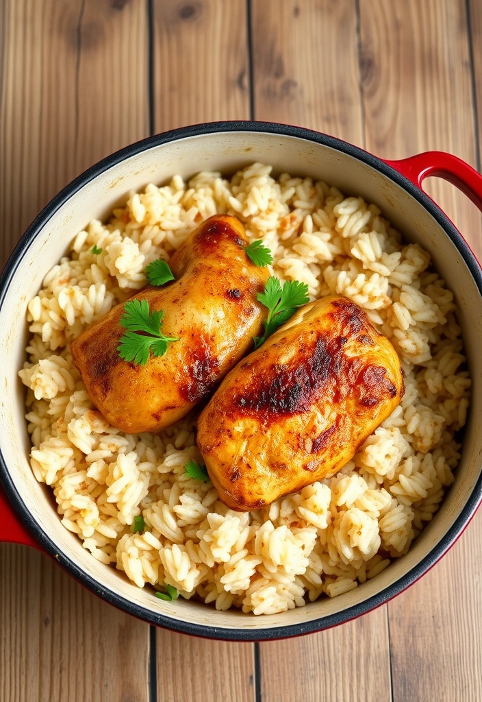 10 One-Pot Budget Meals So Tasty You'll Make Them Weekly! - 2. One-Pot Chicken and Rice