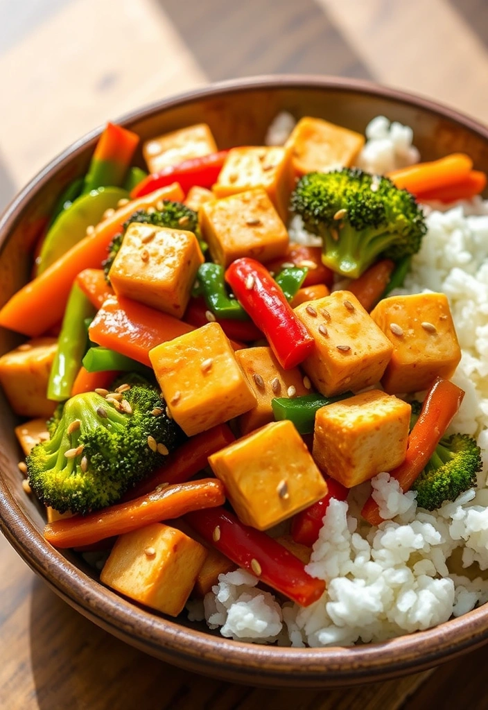 10 Quick Stir-Fry Recipes That Will Save Your Busy Weeknights! - 4. Tofu and Vegetable Stir-Fry