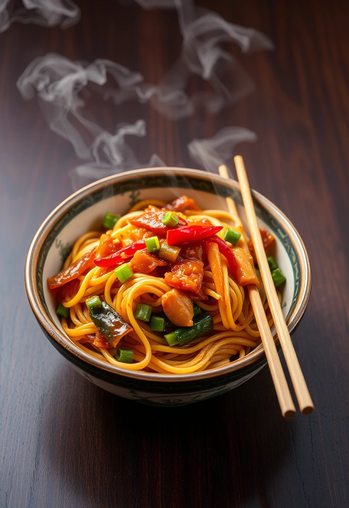 10 Quick Stir-Fry Recipes That Will Save Your Busy Weeknights! - 6. Spicy Szechuan Noodles Stir-Fry