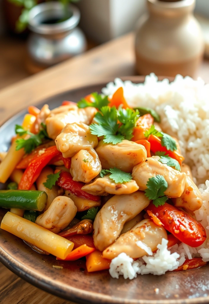 10 Quick Stir-Fry Recipes That Will Save Your Busy Weeknights! - 7. Garlic Chicken Stir-Fry