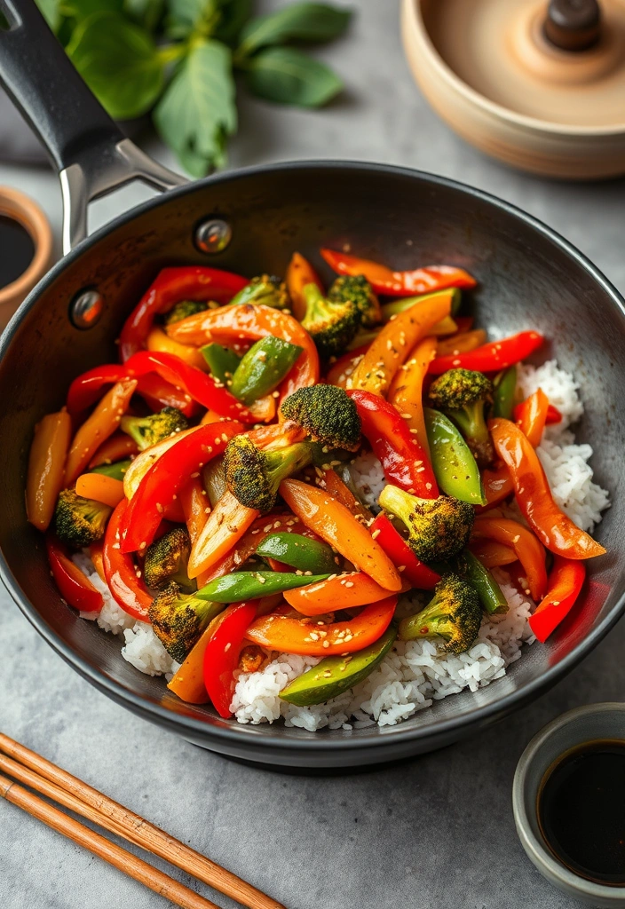 10 Quick Vegetarian Recipes That Burst with Flavor (You Won't Believe #4!) - 6. Veggie Stir-Fry