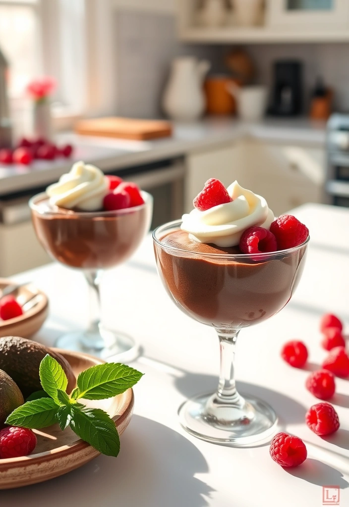 12 No-Bake Desserts That'll Keep You Cool This Summer (You Won't Believe #5!) - 2. Chocolate Avocado Mousse