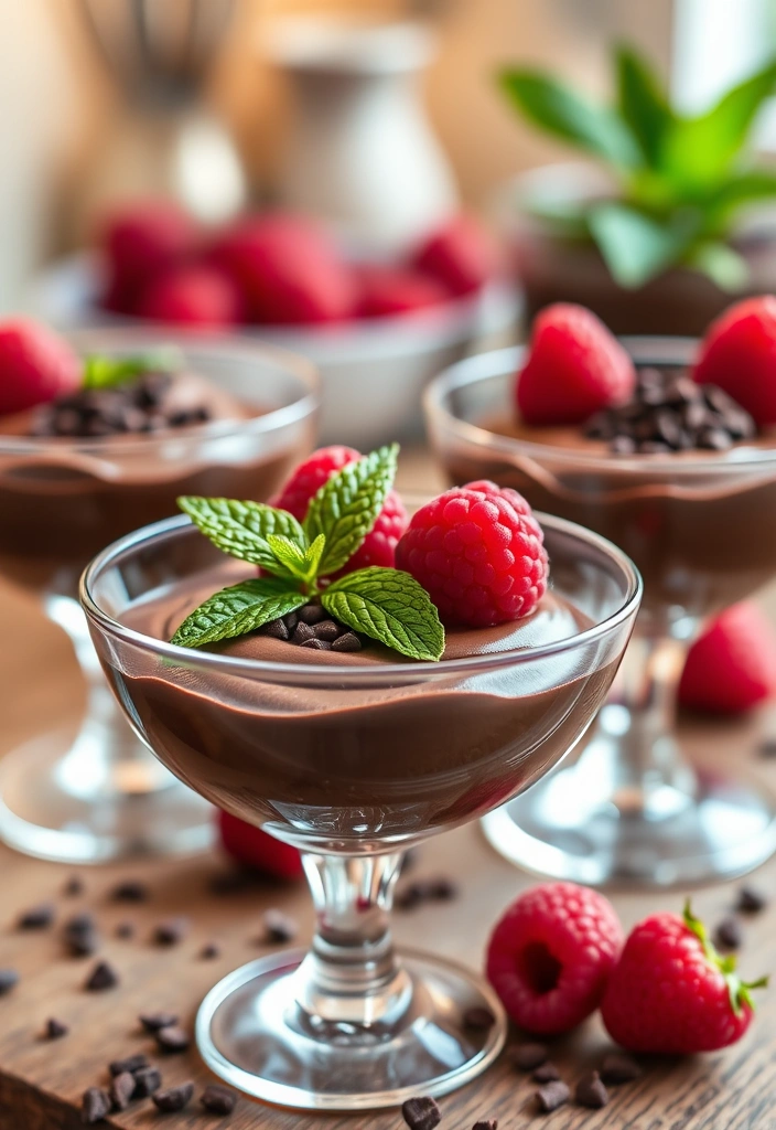 12 Vegan Desserts That Will Blow Your Mind (Prepare to Be Amazed!) - 1. Decadent Vegan Chocolate Mousse