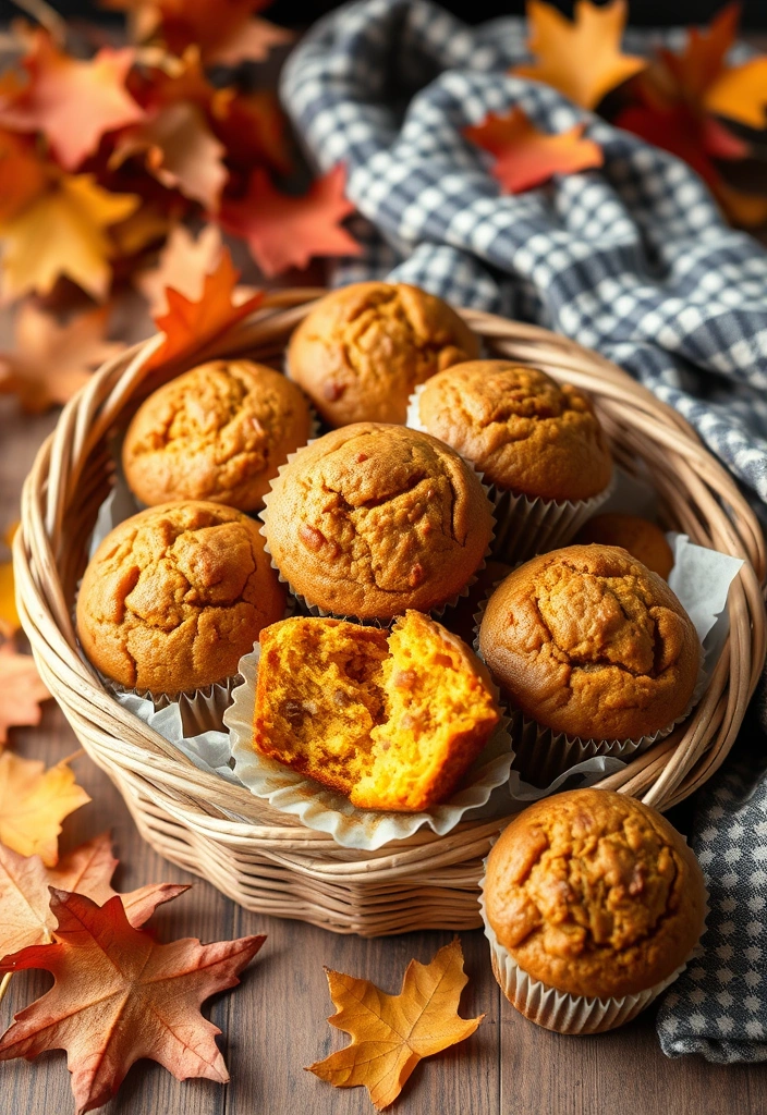 12 Vegan Desserts That Will Blow Your Mind (Prepare to Be Amazed!) - 12. Vegan Pumpkin Spice Muffins