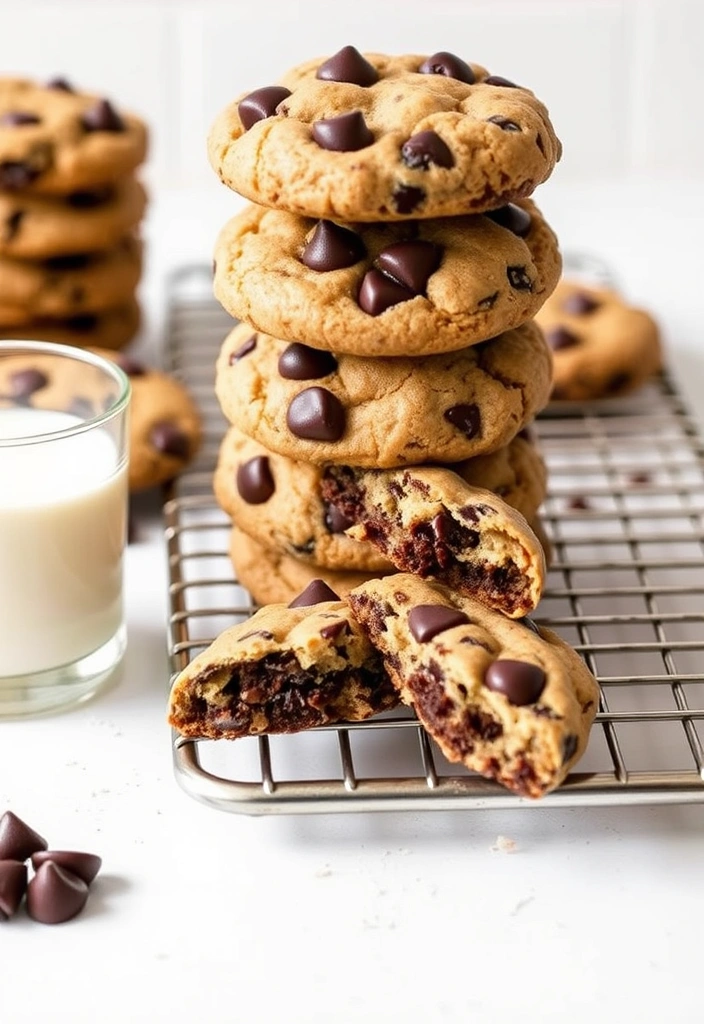 12 Vegan Desserts That Will Blow Your Mind (Prepare to Be Amazed!) - 7. Vegan Chocolate Chip Cookies