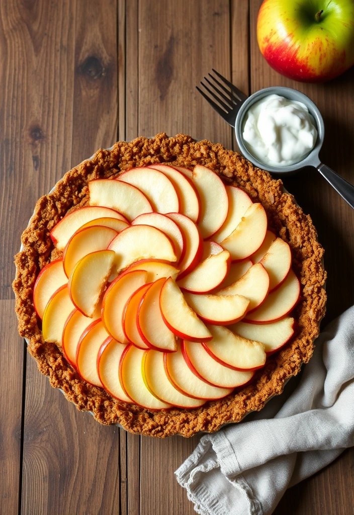 12 Vegan Desserts That Will Blow Your Mind (Prepare to Be Amazed!) - 9. Raw Vegan Apple Pie
