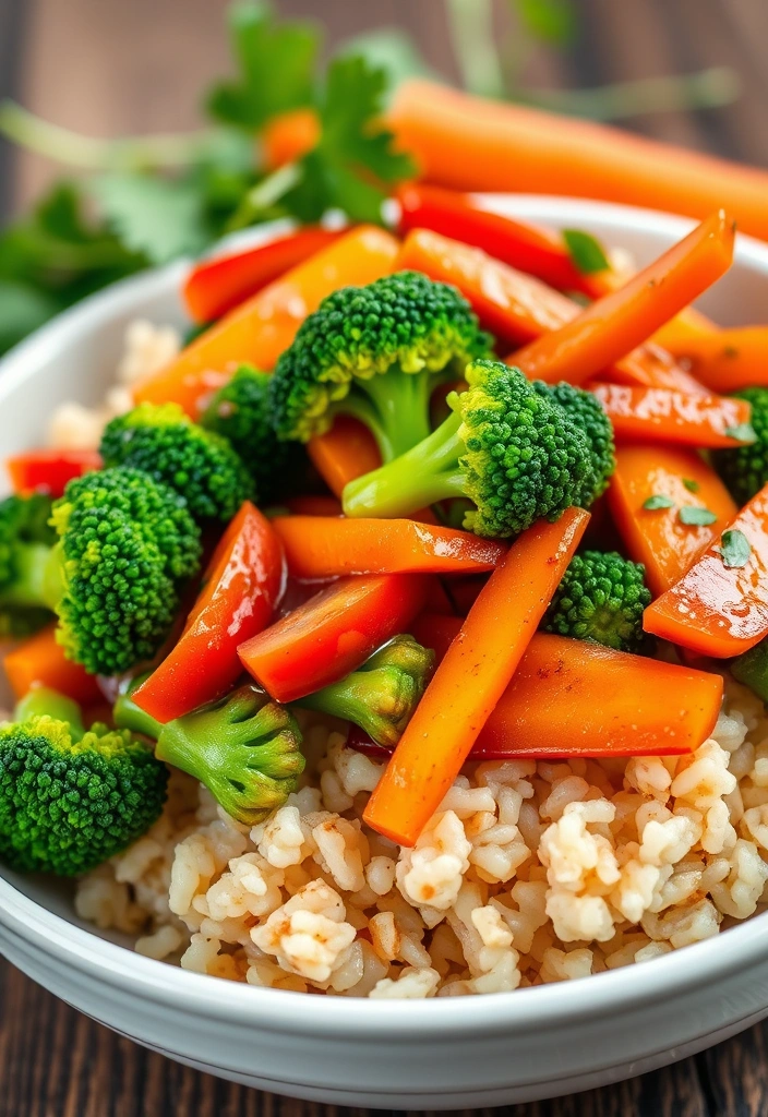 14 Healthy Crowd Recipes That Are Surprisingly Cheap (You’ll Love #4!) - 10. Vegetable Stir-Fry