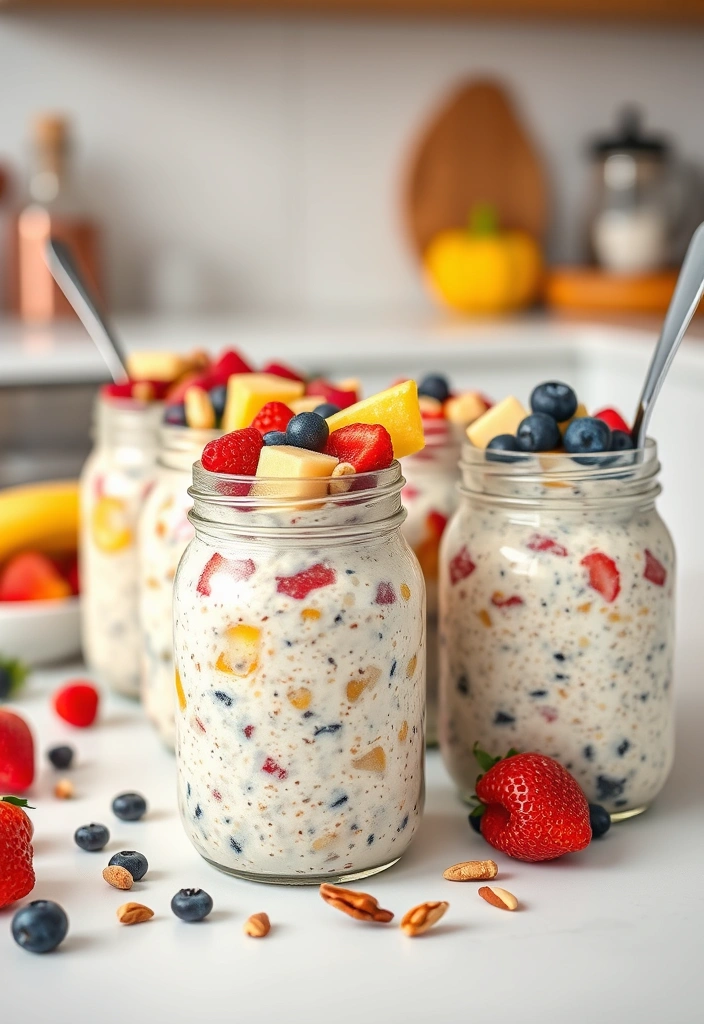 14 Healthy Crowd Recipes That Are Surprisingly Cheap (You’ll Love #4!) - 11. Overnight Oats