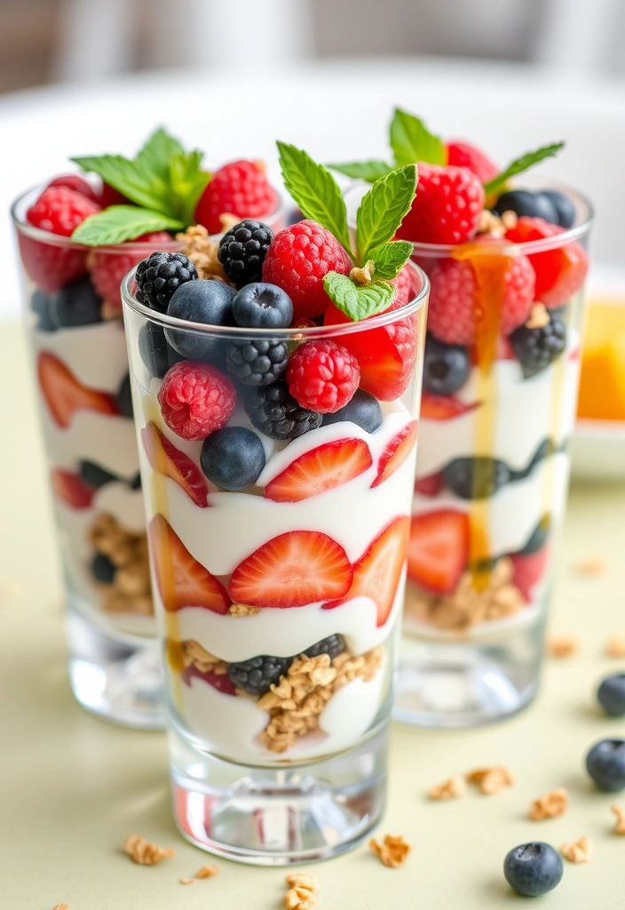 14 Healthy Crowd Recipes That Are Surprisingly Cheap (You’ll Love #4!) - 6. Greek Yogurt Parfaits