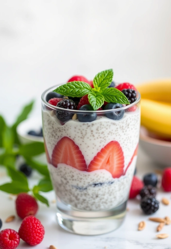 15 Affordable Vegetarian Meals That Are Bursting with Flavor (You Won't Believe #9!) - 15. Coconut Chia Pudding