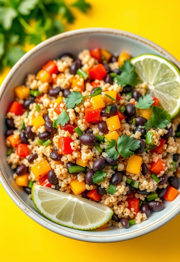 15 Affordable Vegetarian Meals That Are Bursting with Flavor (You Won't Believe #9!) - 4. Quinoa and Black Bean Salad