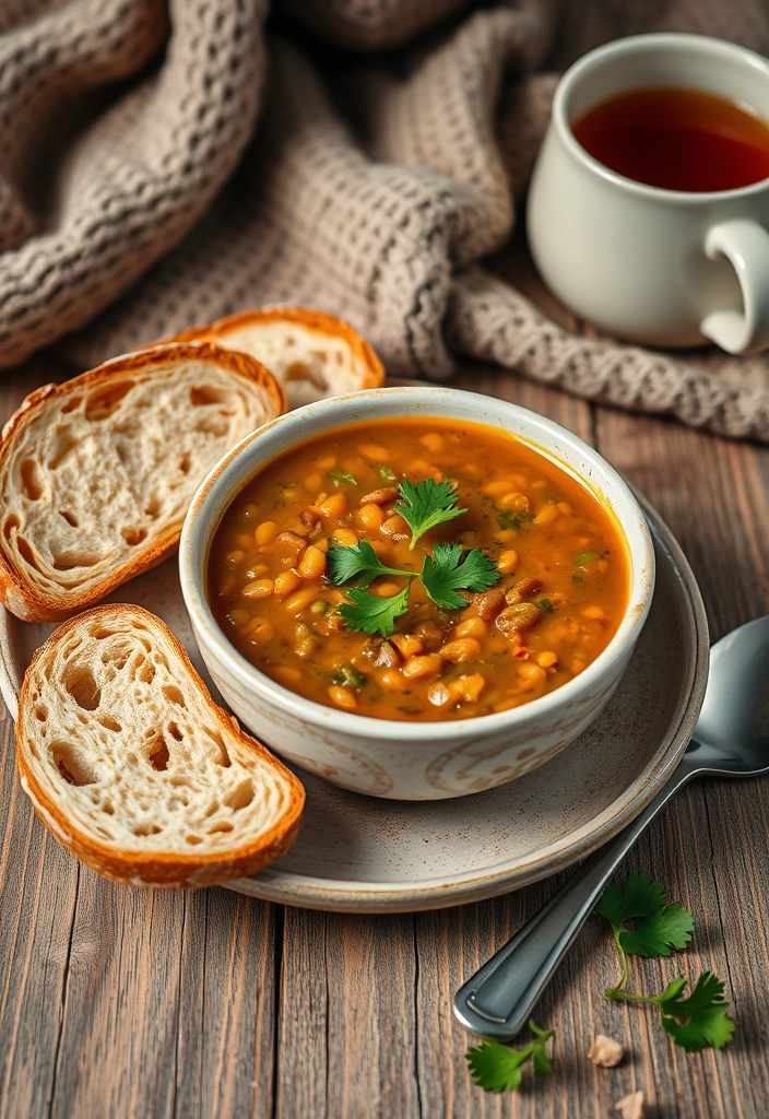 15 Affordable Vegetarian Meals That Are Bursting with Flavor (You Won't Believe #9!) - 8. Lentil Soup