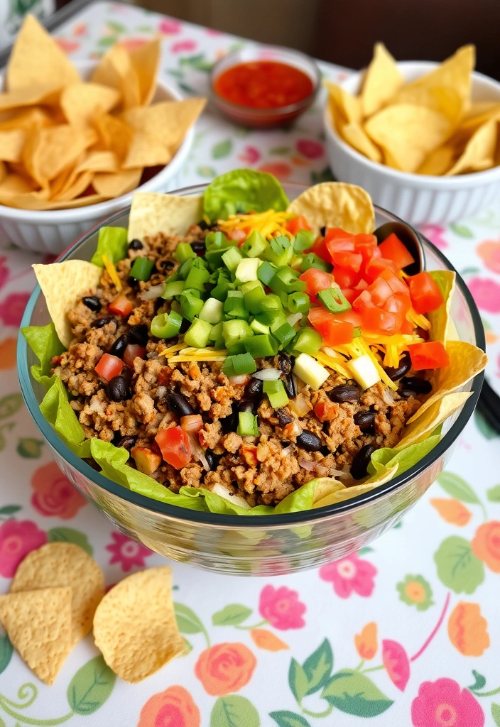 15 Cheap and Healthy Dinner Recipes for Beginners That Will Wow Your Taste Buds! - 15. Easy Taco Salad