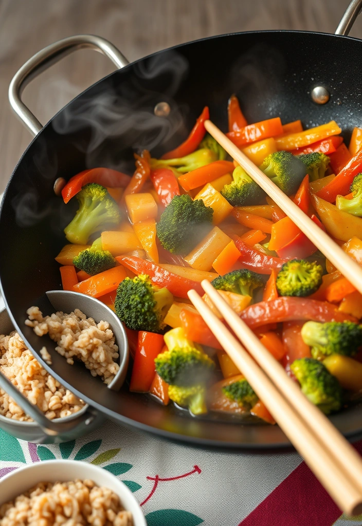 15 Cheap and Healthy Dinner Recipes for Beginners That Will Wow Your Taste Buds! - 2. Simple Vegetable Stir-Fry