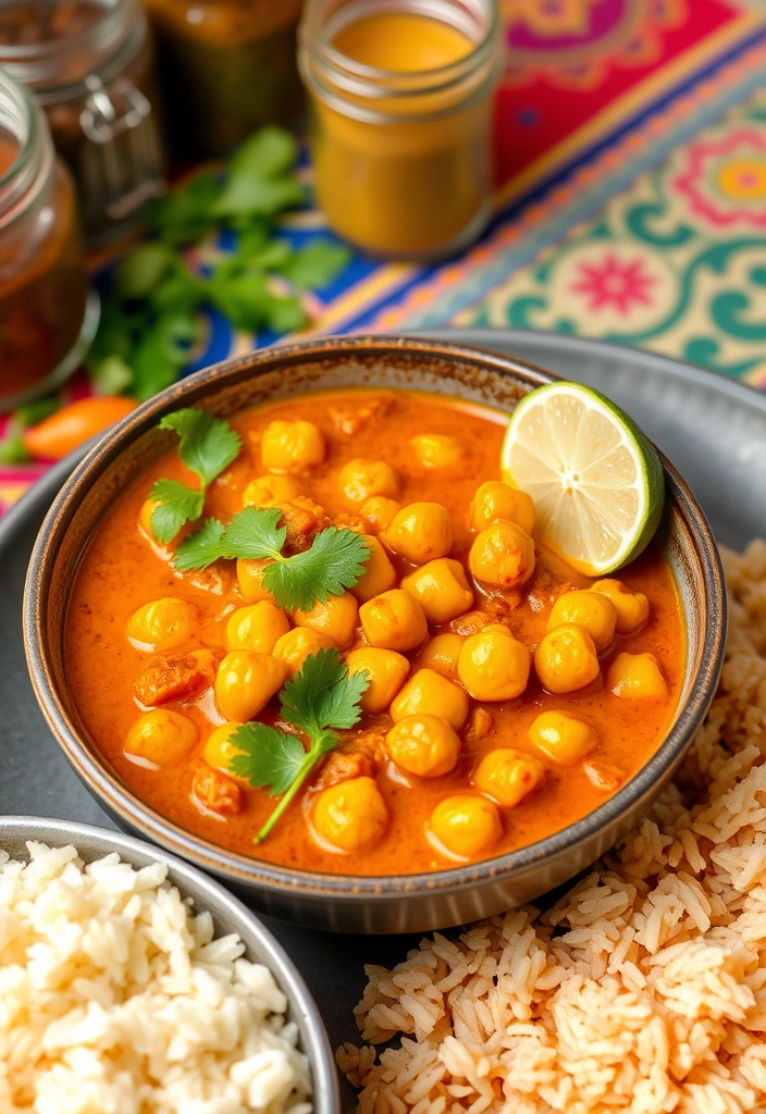 15 Cheap and Healthy Dinner Recipes for Beginners That Will Wow Your Taste Buds! - 8. Chickpea Curry