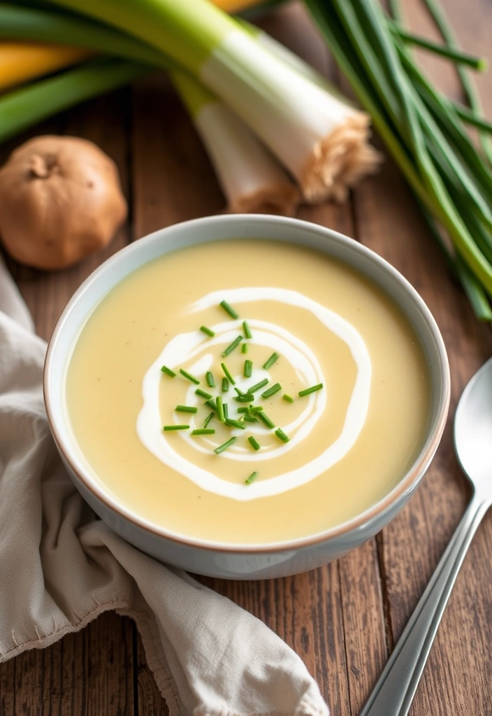 15-Minute Soups for Cozy Nights - 10. Potato Leek Soup