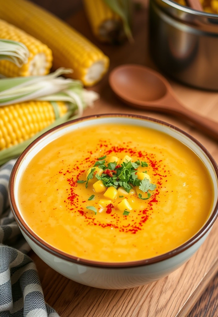 15-Minute Soups for Cozy Nights - 12. Corn Chowder