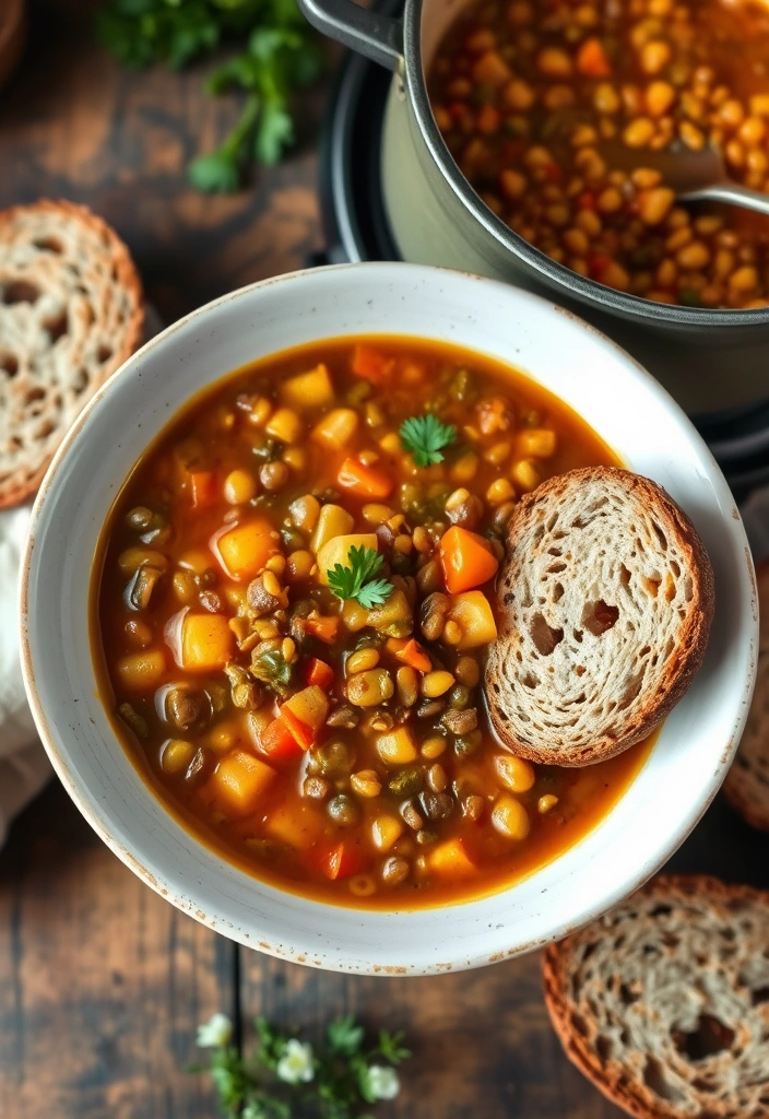 15-Minute Soups for Cozy Nights - 7. Lentil Soup