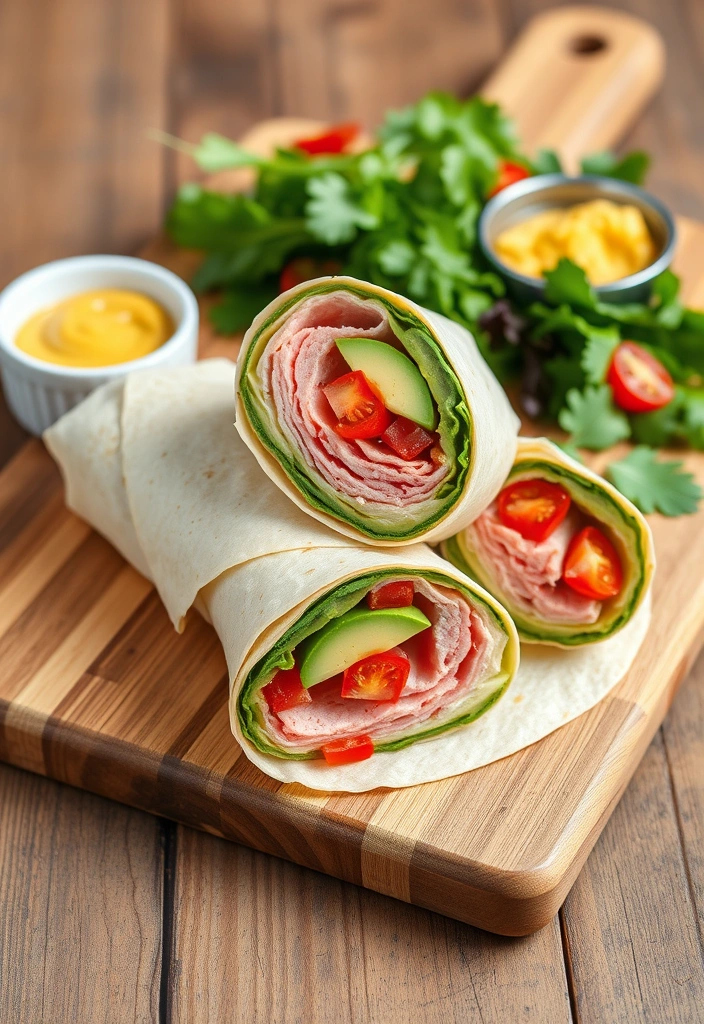 15-Minute Wrap Recipes for an Easy Lunch or Dinner - 3. Turkey and Avocado Wrap