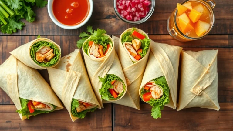 15-Minute Wrap Recipes for an Easy Lunch or Dinner