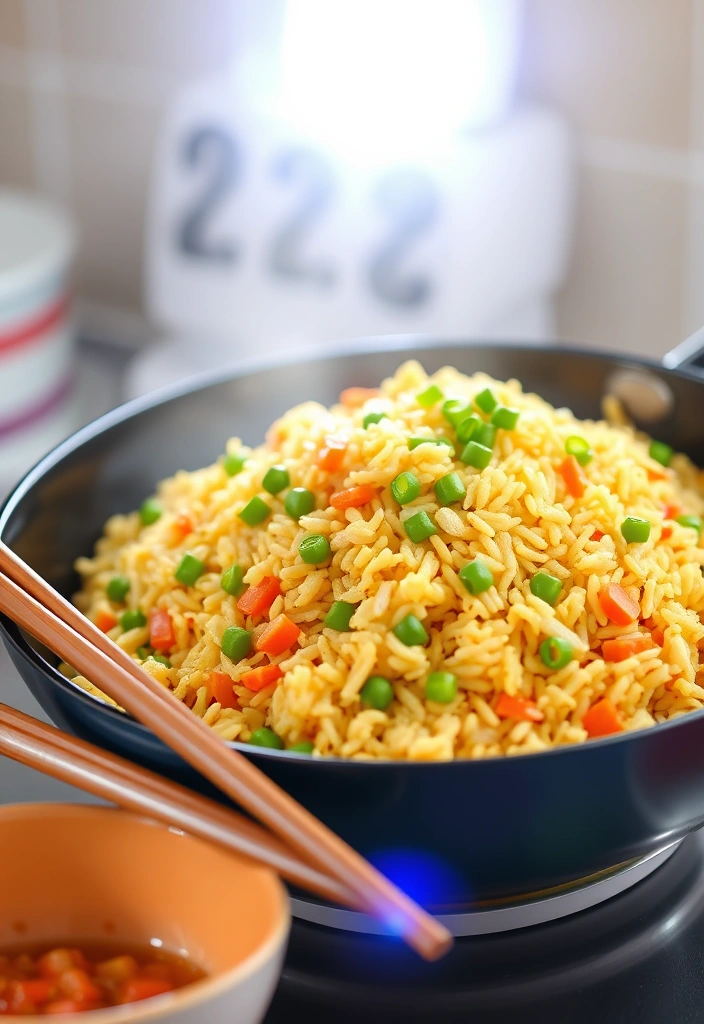 20-Minute Skillet Dinners for the Entire Family - 14. Easy Egg Fried Rice