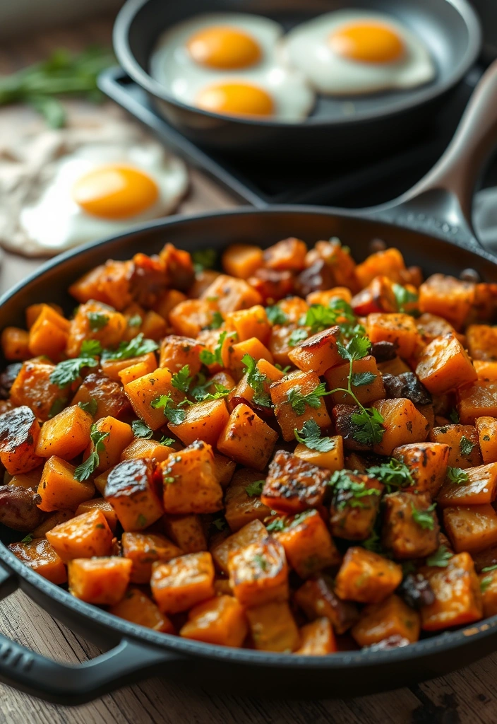 25 Pantry Staples You Can Turn Into Budget-Friendly Meals - 12. Sweet Potato Hash