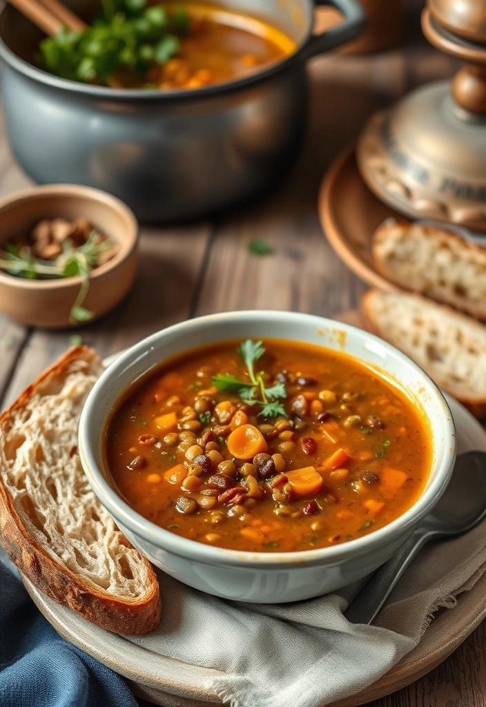 25 Pantry Staples You Can Turn Into Budget-Friendly Meals - 3. Lentil Soup