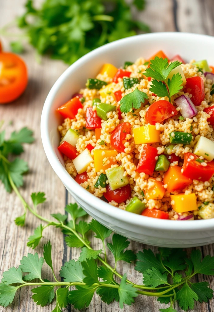 25 Pantry Staples You Can Turn Into Budget-Friendly Meals - 8. Quinoa Salad