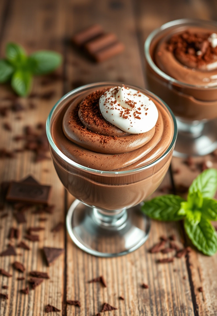 5-Ingredient Desserts That Are Surprisingly Delicious - 1. Rich Chocolate Mousse