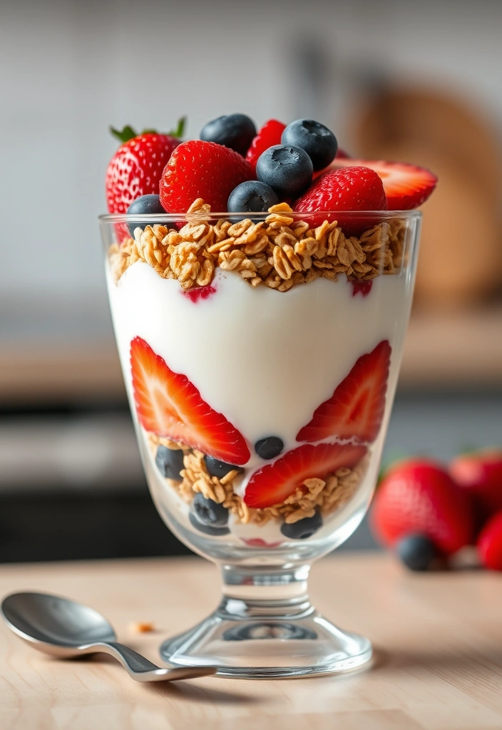 5-Minute Snack Ideas for When You’re in a Rush - 1. Quick Yogurt Parfait