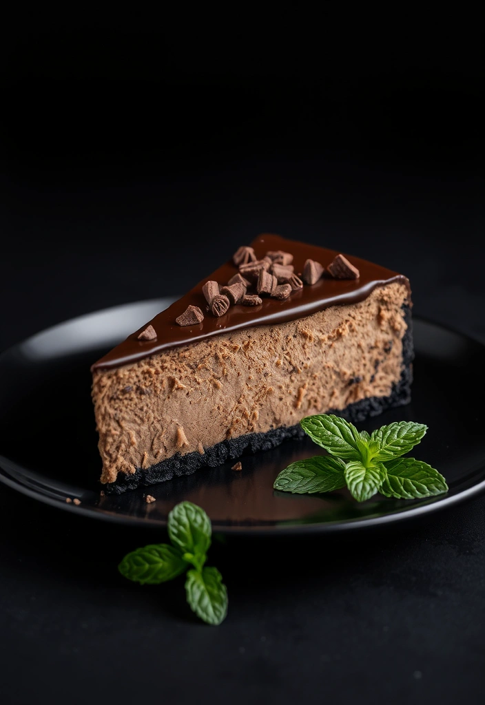 7 Simple Cheesecake Recipes for Beginners - 3. Chocolate Cheesecake